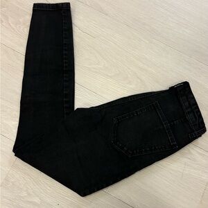Zara Charcoal Denim Trousers